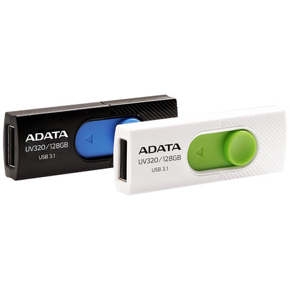 Memoria externa USB-A 3.1 Adata UV320, 32 GB AUV320-32G-RBKBL