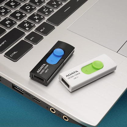 Memoria externa USB-A 3.1 Adata UV320, 32 GB AUV320-32G-RBKBL
