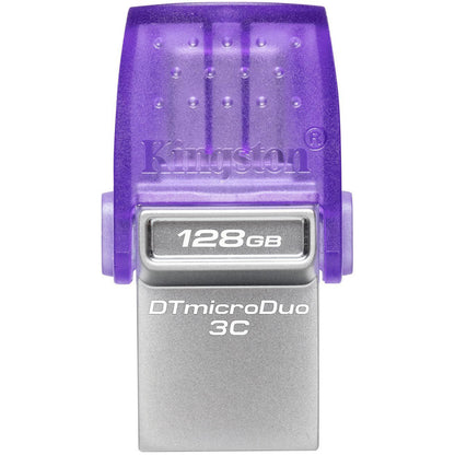 Memoria externa USB-A 3.2 / USB-C Kingston microDuo 3C, 128Gb DTDUO3CG3/128GB 