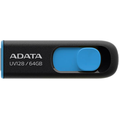 Memoria externa USB-A 3.2 Adata UV128, 64Gb AUV128-64G-RBE 