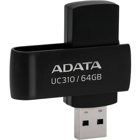 Memoria Externa USB-A 3.2 Adata UC310, 64Gb UC310-64G-RBK