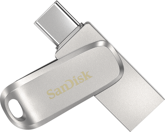 Memoria Externa USB-A 3.2 / USB-C SanDisk Ultra Luxe Dual Drive, 256Gb SDDDC4-256G-G46