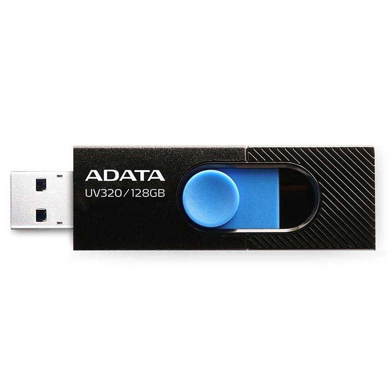 Memoria externa USB-A 3.2 Adata UV320, 128Gb AUV320-128G-RBKBL 