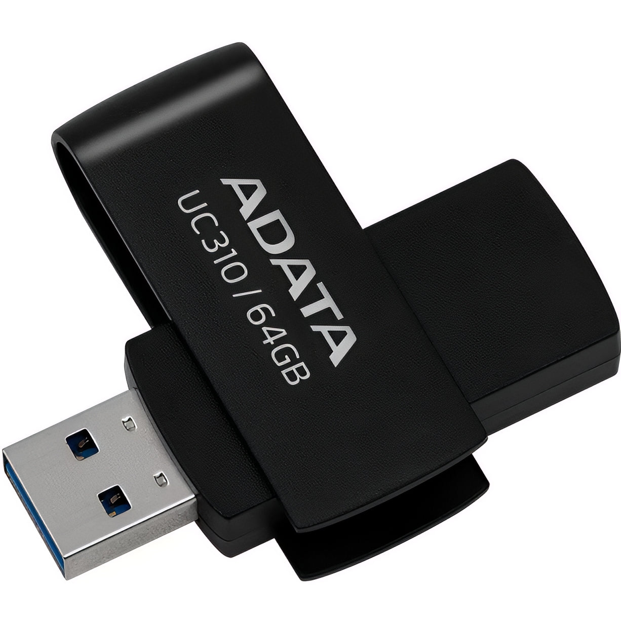 Memoria Externa USB-A 3.2 Adata UC310, 64Gb UC310-64G-RBK