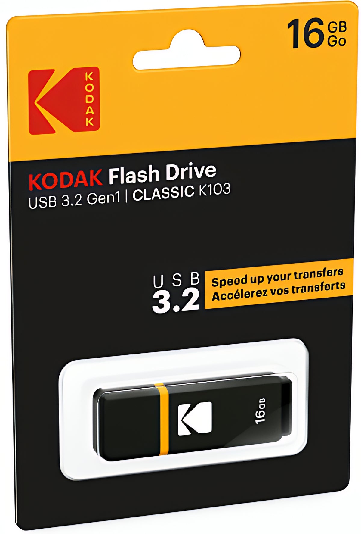 External USB-A 3.2 Memory Kodak K100, 32Gb EKMMD32GK103