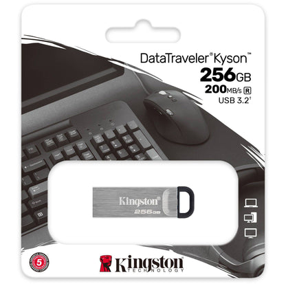 Memoria Externa Kingston DT Kyson USB-A 3.2 USB-A 3.2, 256Gb DTKN/256GB 