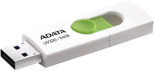 Memoria Externa USB-A 3.2 Adata UV320, 64Gb AUV320-64G-RWHGN