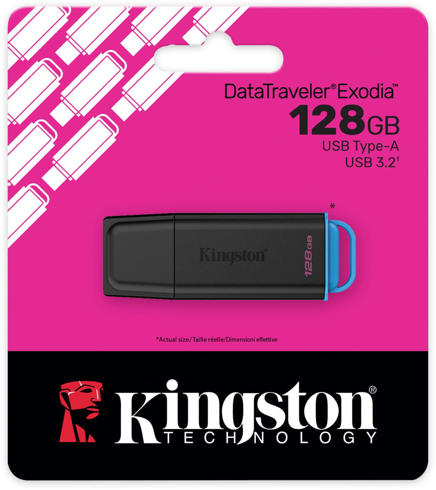 Memoria Externa USB-A 3.2 Kingston DT Exodia, 128Gb DTXG2/128GB