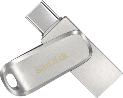 Memoria Externa USB-A 3.2 / USB-C SanDisk Ultra Luxe Dual Drive, 128Gb SDDDC4-128G-G46