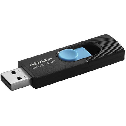 Memoria externa USB-A Adata UV220, 32Gb AUV220-32G-RBKBL 