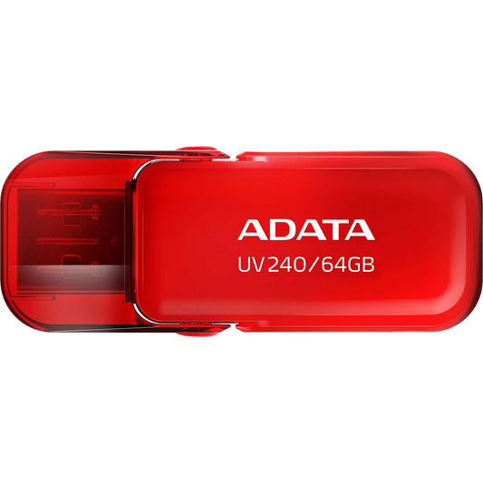 Memoria externa USB-A Adata UV240, 64Gb AUV240-64G-RRD 