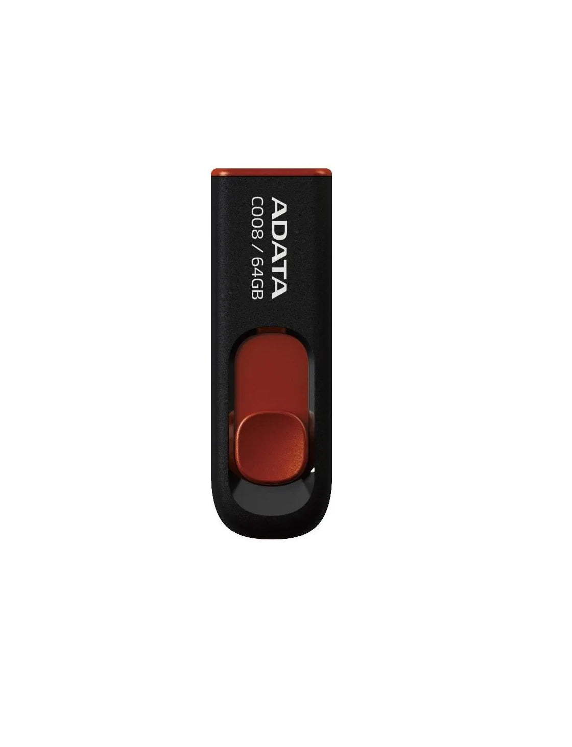 Memoria Externa USB-A Adata C008, 64Gb AC008-64G-RKD