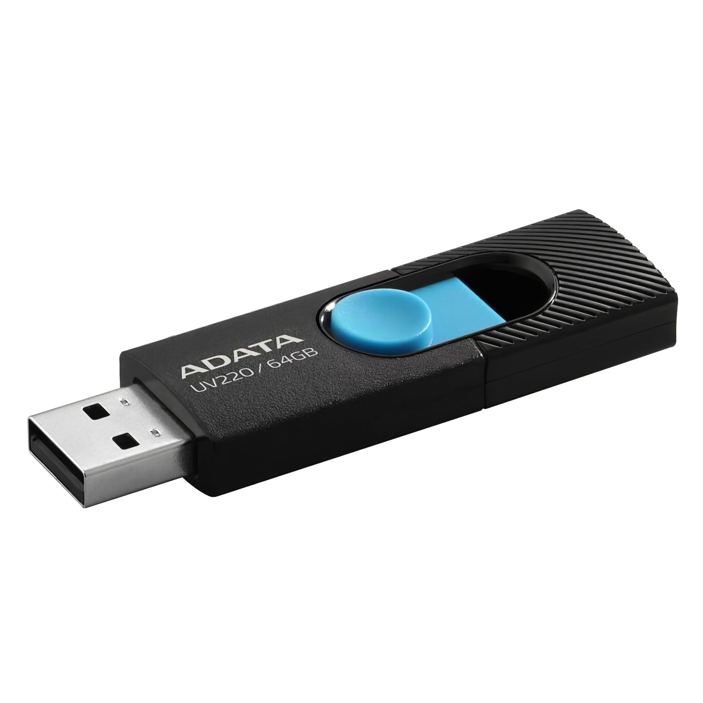 Memoria externa USB-A Adata UV220, 64Gb AUV220-64G-RBKBL 