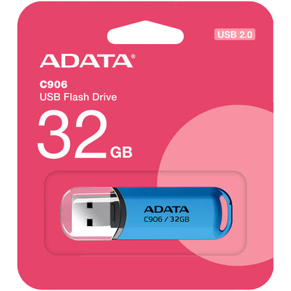 Memoria externa USB-A Adata C906, 32Gb AC906-32G-RWB 