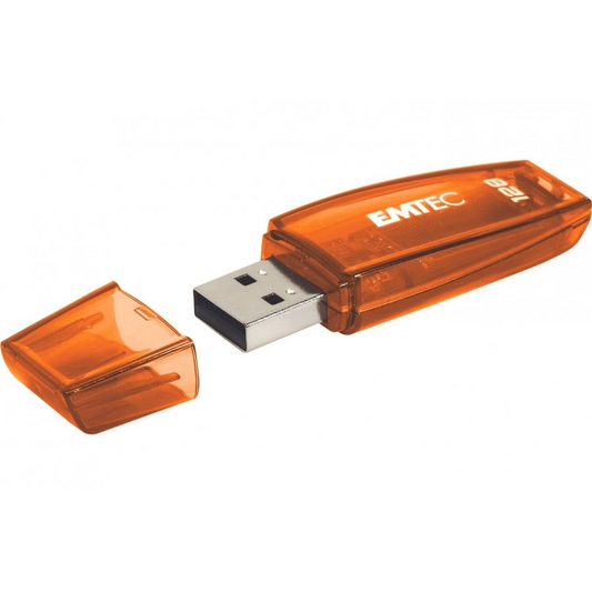 Memoria Externa USB-A Emtec C410 Color Mix, 128Gb ECMMD128G2C