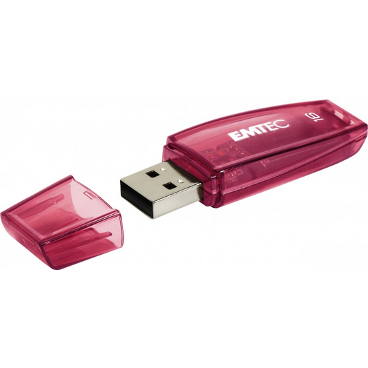 Memoria Externa USB-A Emtec C410 Color Mix, 16Gb ECMMD16GC41
