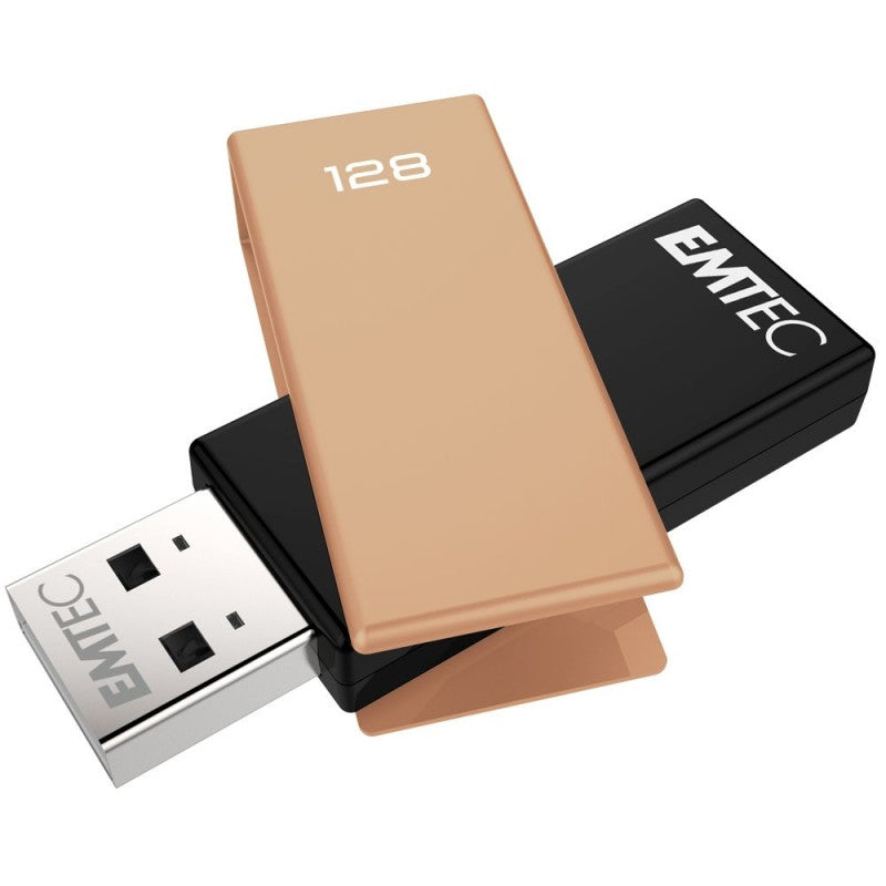 Memoria Externa USB-A Emtec C350 Brick, 128Gb ECMMD128GC352