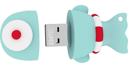 Memoria externa USB-A Emtec M337 Whale, 16Gb ECMMD16GM337