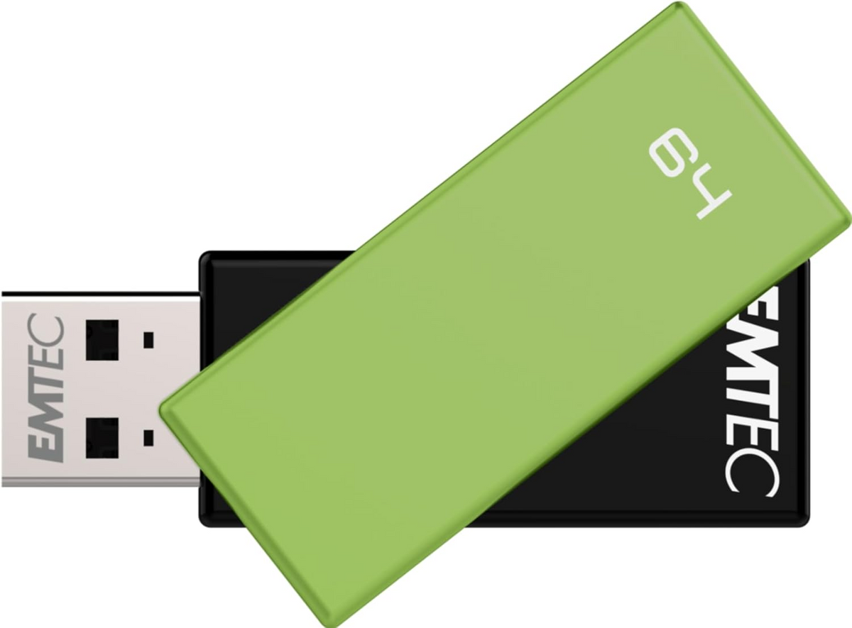 Memoria Externa USB-A Emtec C350 Brick, 64Gb ECMMD64GC352