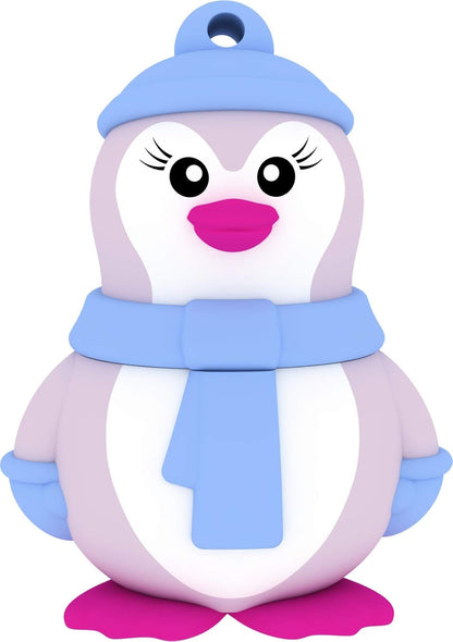 Memoria Externa USB-A Emtec M336 Miss Penguin, 16Gb ECMMD16GM336