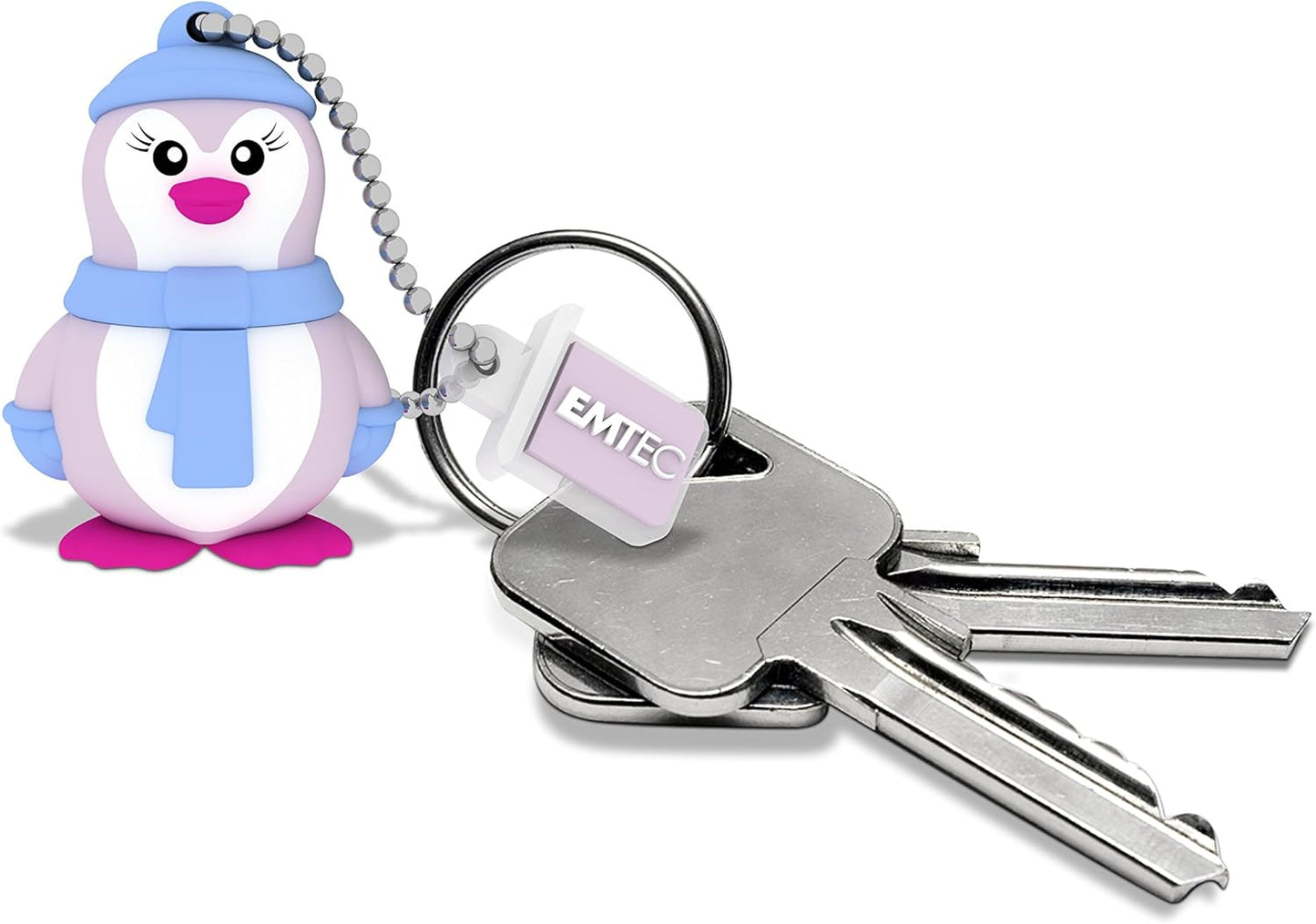 Memoria Externa USB-A Emtec M336 Miss Penguin, 16Gb ECMMD16GM336