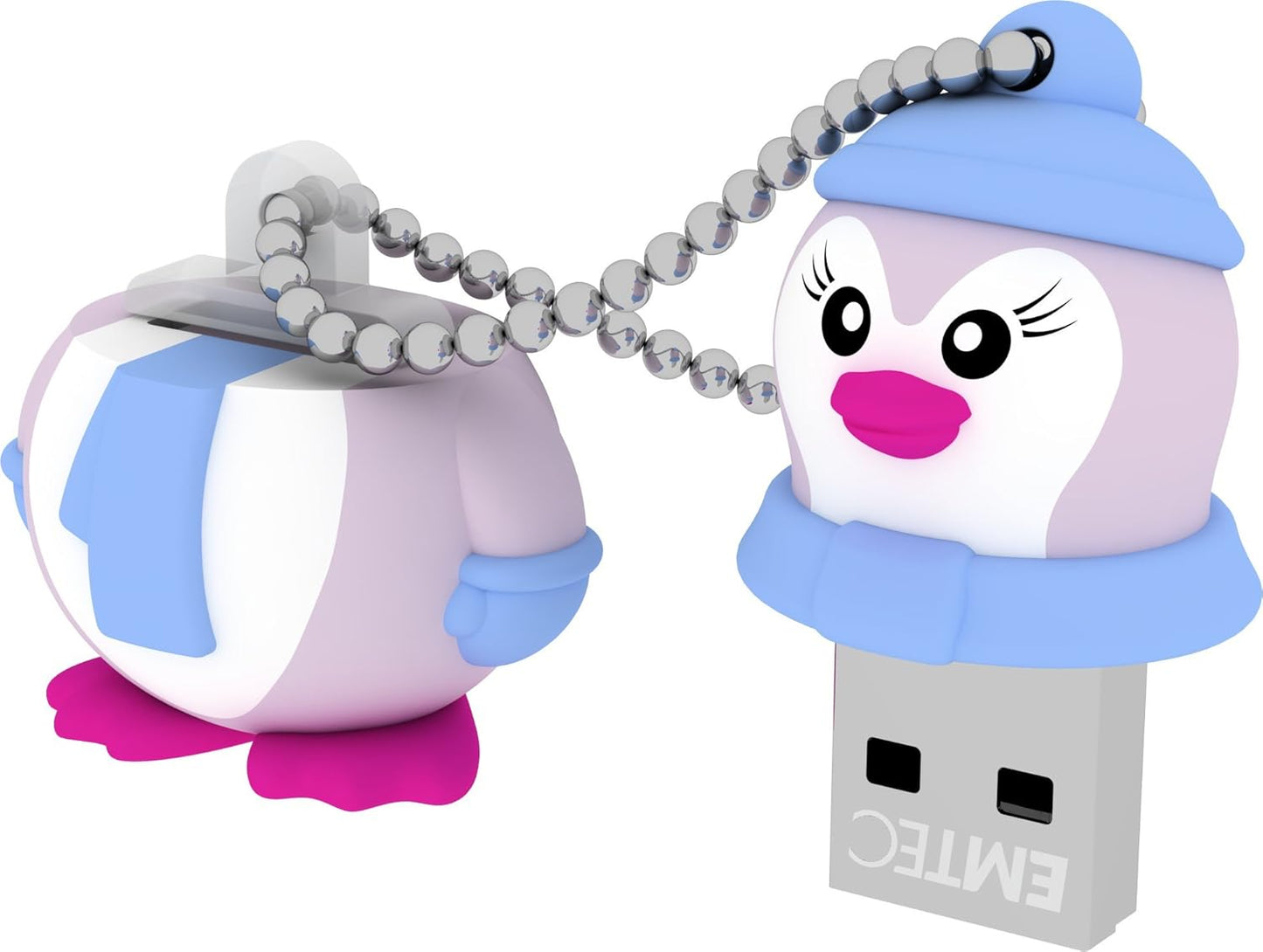 Memoria Externa USB-A Emtec M336 Miss Penguin, 16Gb ECMMD16GM336