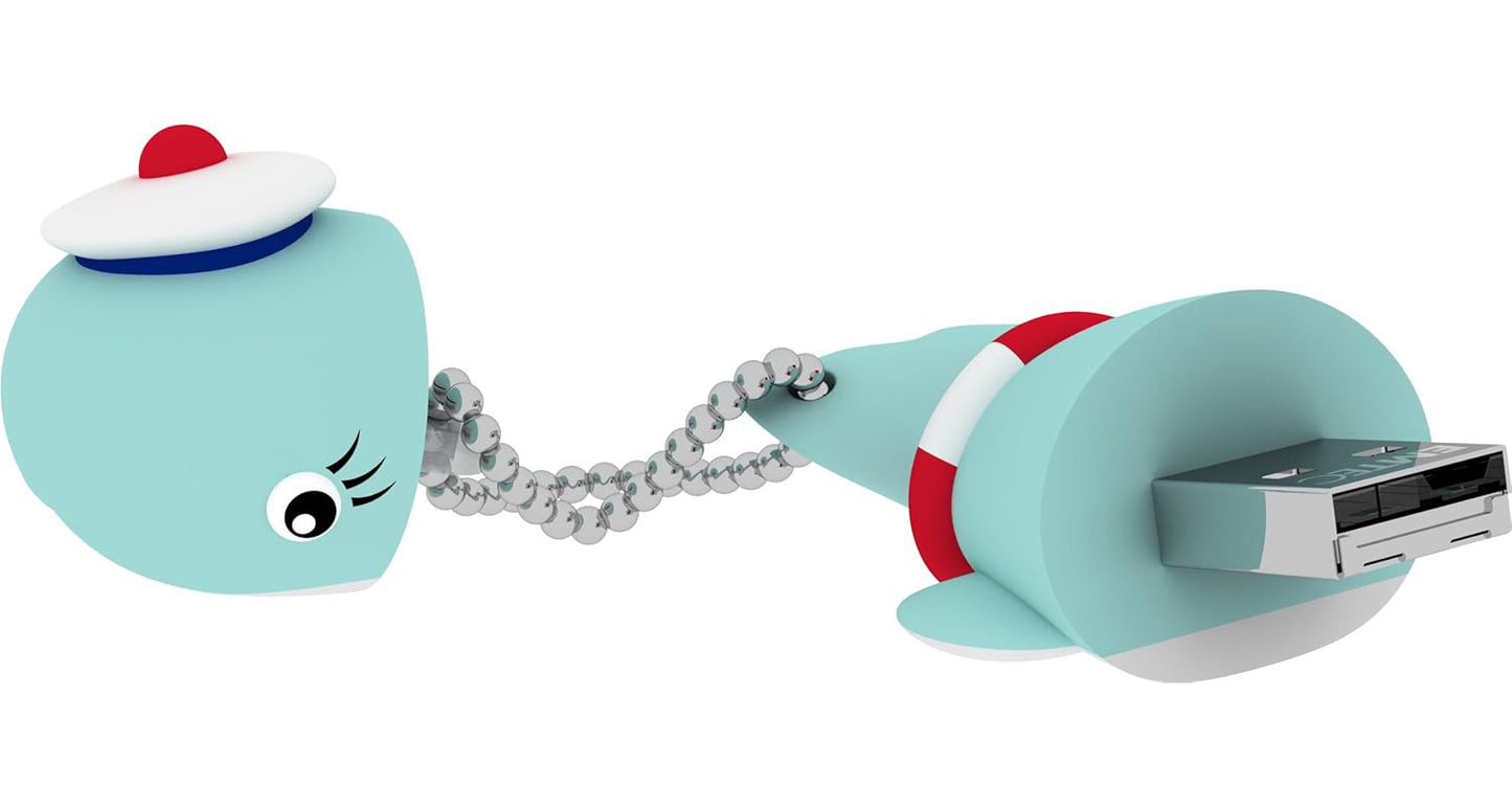 Memoria externa USB-A Emtec M337 Whale, 16Gb ECMMD16GM337