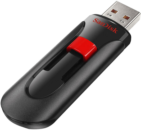 Memoria Externa USB-A SanDisk Cruzer Glide, 64Gb SDCZ60-064G-B35