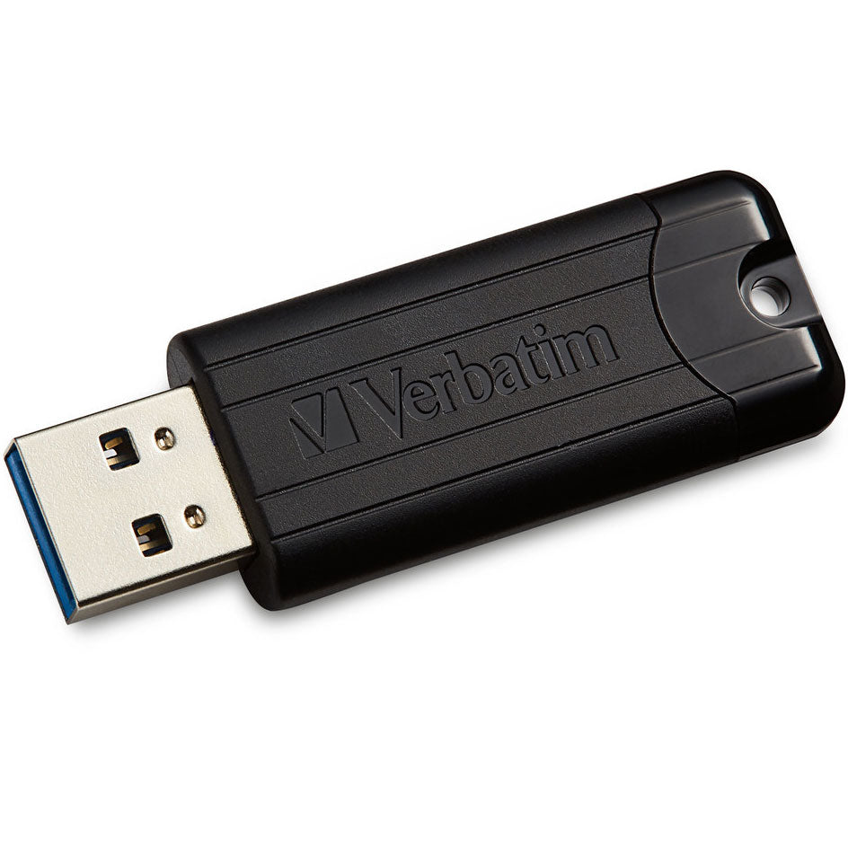 Memoria externa USB-A Verbatim Pinstripe, 64Gb 