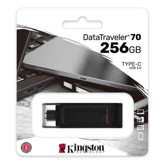 Memoria Externa Kingston DT70 DT70/256GB USB-C, 256Gb 