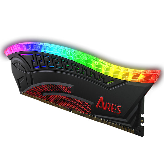 Memoria RAM Dato Ares Armor, DDR4, RGB, 8GB, 3600Mhz, CL18, Negra AMRGB1G88G36K