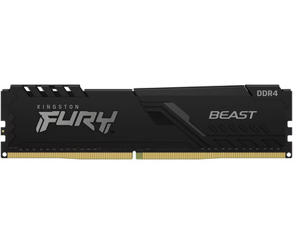 Memoria RAM Kingston Fury Beast, DDR4, 8GB, 3200MHz KF432C16BB/8