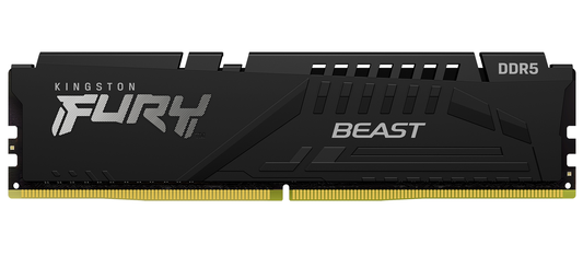 Memoria RAM Kingston Fury Beast, DDR5, 8GB, 5600Mhz, Reacondicionada KF556C40BB-8