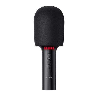 HAVIT SK851BT Karaoke Bluetooth Microphone, Black
