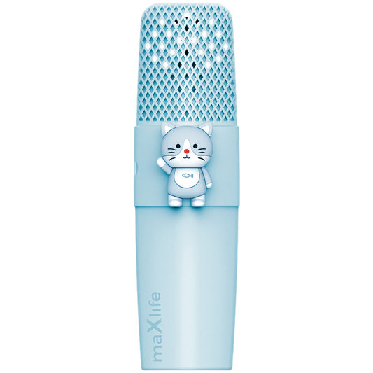 Micrófono Bluetooth MaXlife Animal MXBM-500, azul