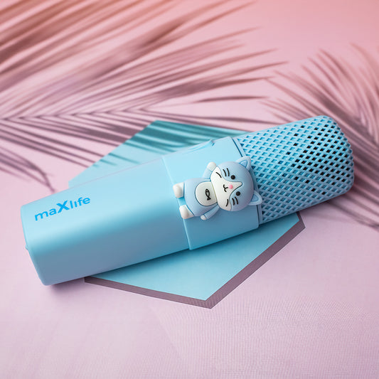 Micrófono Bluetooth MaXlife Animal MXBM-500, azul