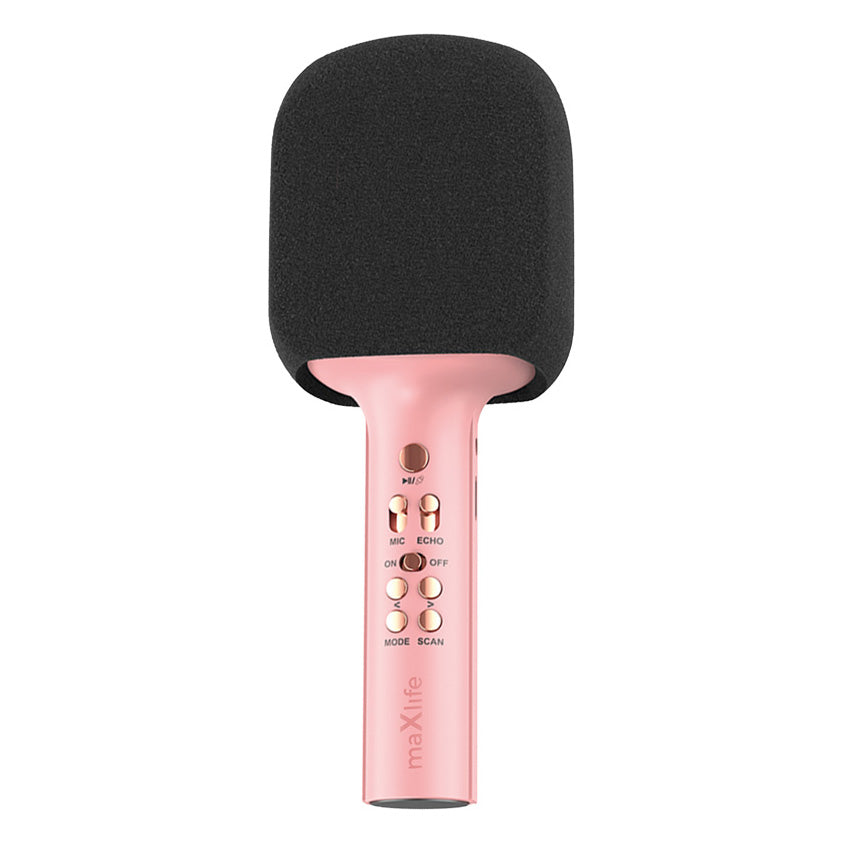 Micrófono Bluetooth MaXlife MXBM-600, rosa 