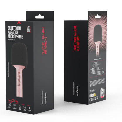 Micrófono Bluetooth MaXlife MXBM-600, rosa 