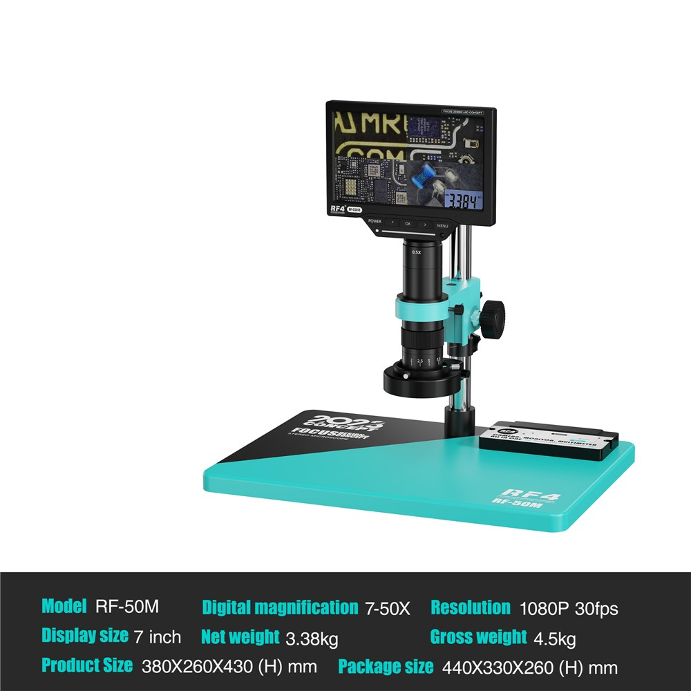 Microscopio con Monitor RF4 RF-50M