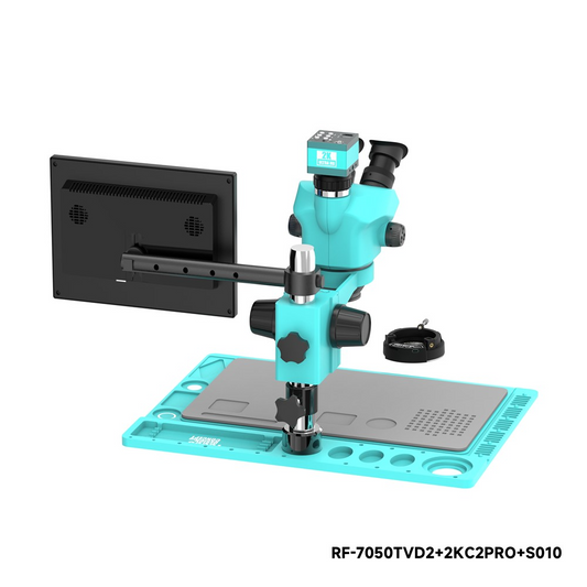 Microscopio con Monitor y Cámara RF4 RF-7050TVD2 + 2KC2PRO + S010