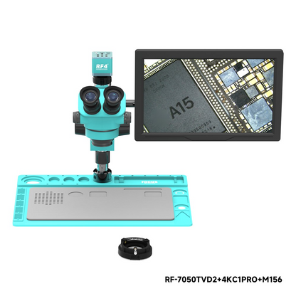 Microscopio con Monitor y Cámara RF4 RF-7050TVD2 + 4KC1PRO + M156