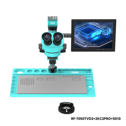 Microscopio con Monitor y Cámara RF4 RF-7050TVD2 + 2KC2PRO + S010