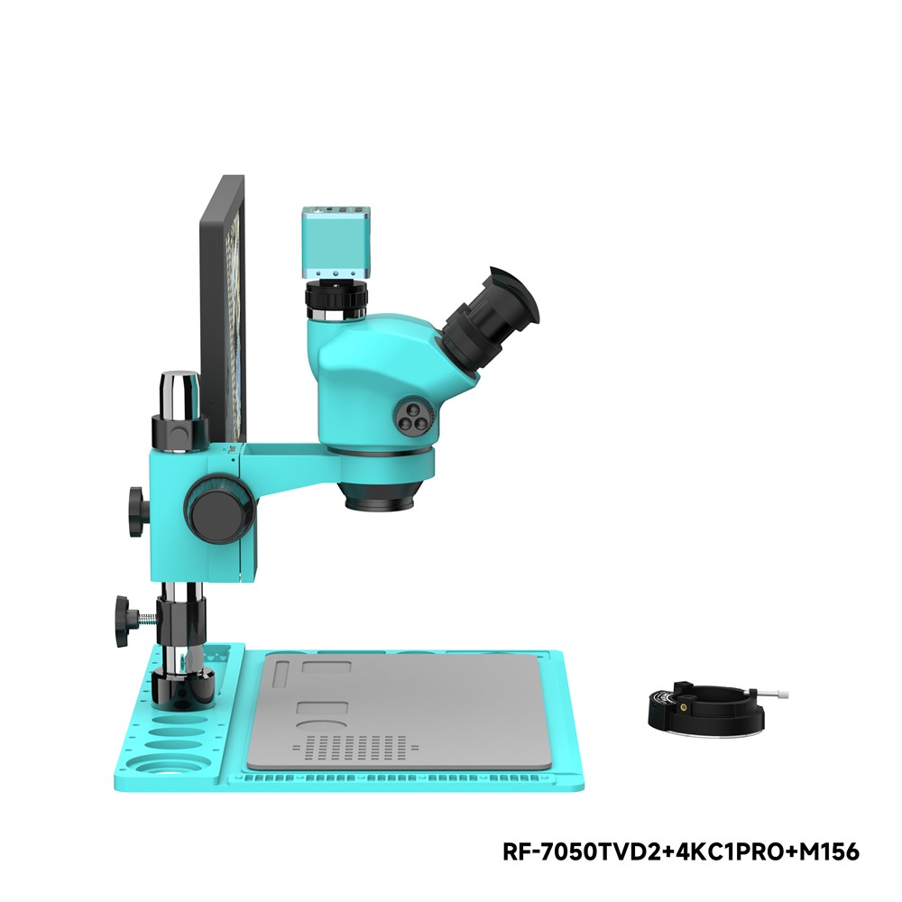 Microscopio con Monitor y Cámara RF4 RF-7050TVD2 + 4KC1PRO + M156