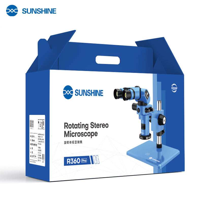 Microscopio Sunshine R360 Pro, Azul