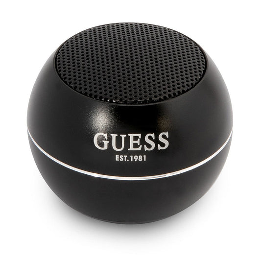 Altavoz Portátil Bluetooth Guess, 3W, Negro