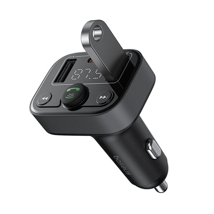 Modulador FM Bluetooth Baseus S-09 Lite, 2 x USB-A - 1 x USB-C C10762300113-00