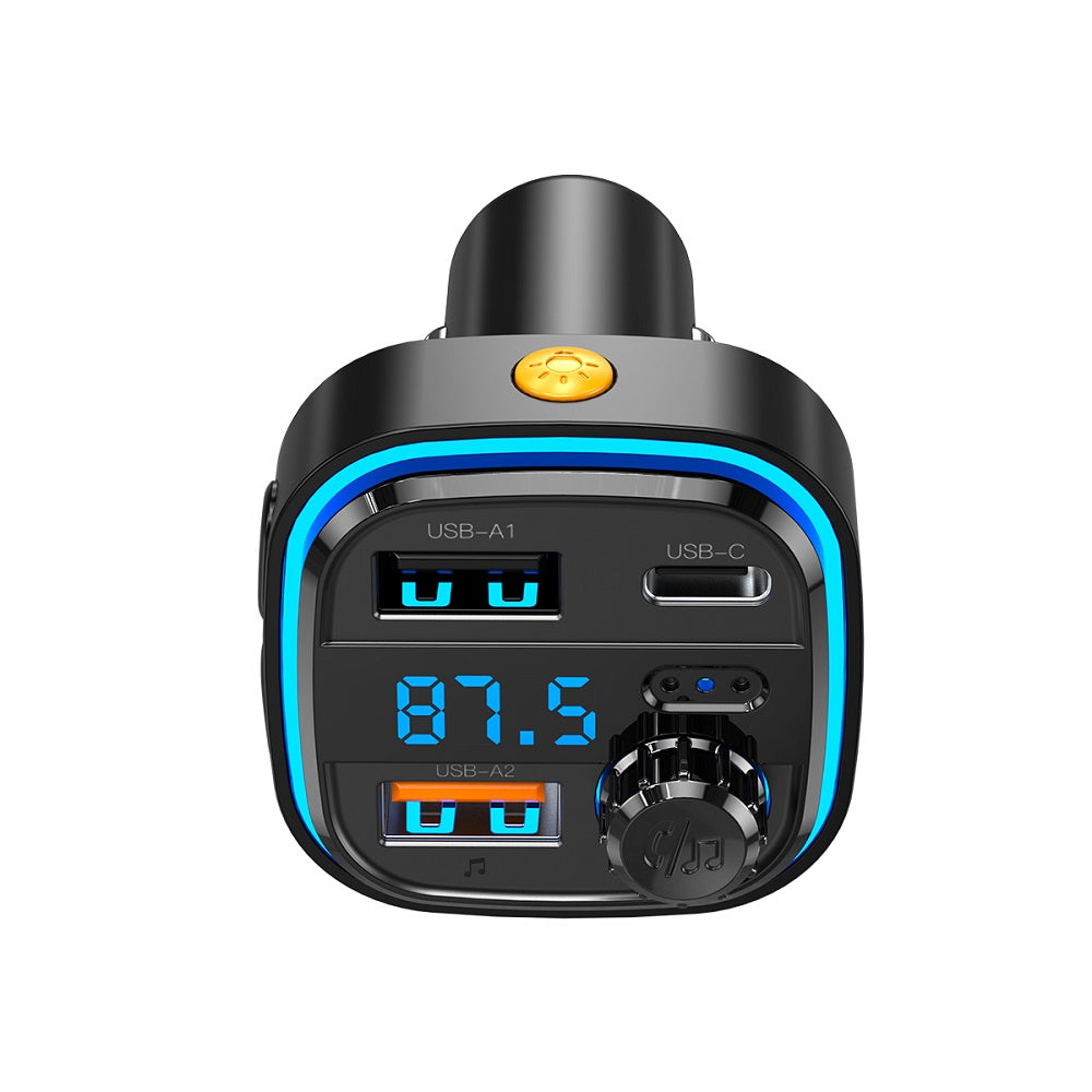 Blue Power Modulador FM Bluetooth BPBCC08, 2 x USB-A - 1 x USB-C