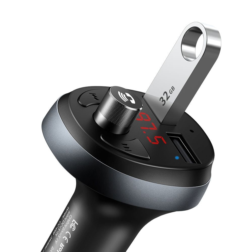 Modulador FM Bluetooth McDodo, 2 x USB-A