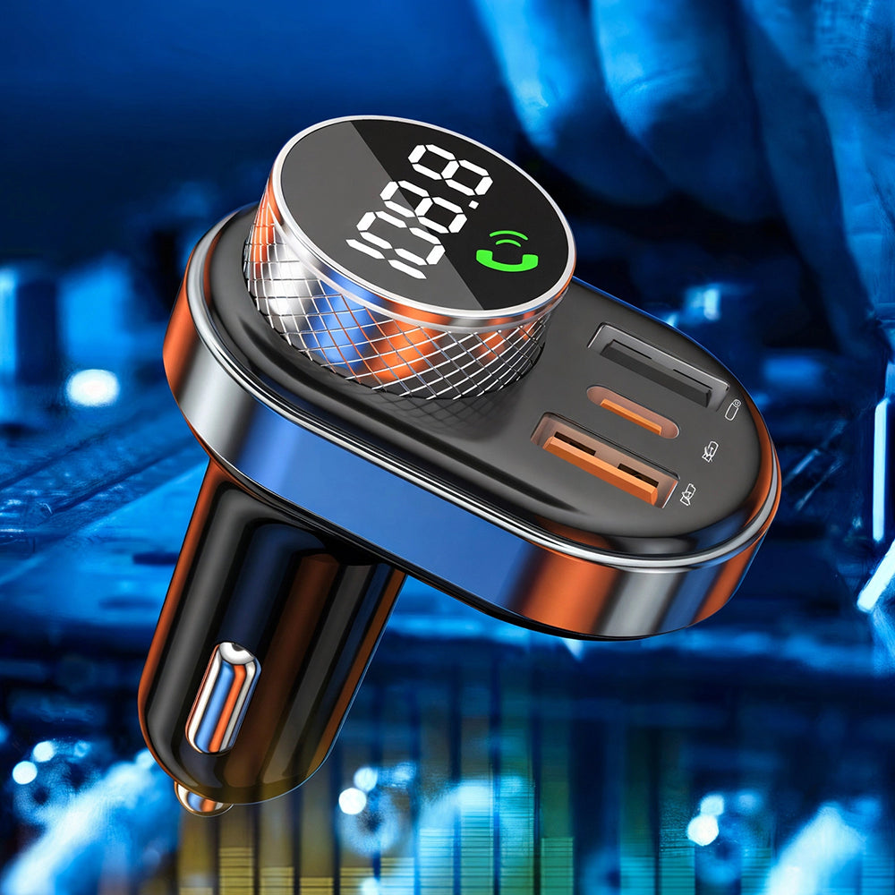 Modulador FM Bluetooth Proove, 2 x USB-A - 1 x USB-C - 1 x microSD FMSL30110001