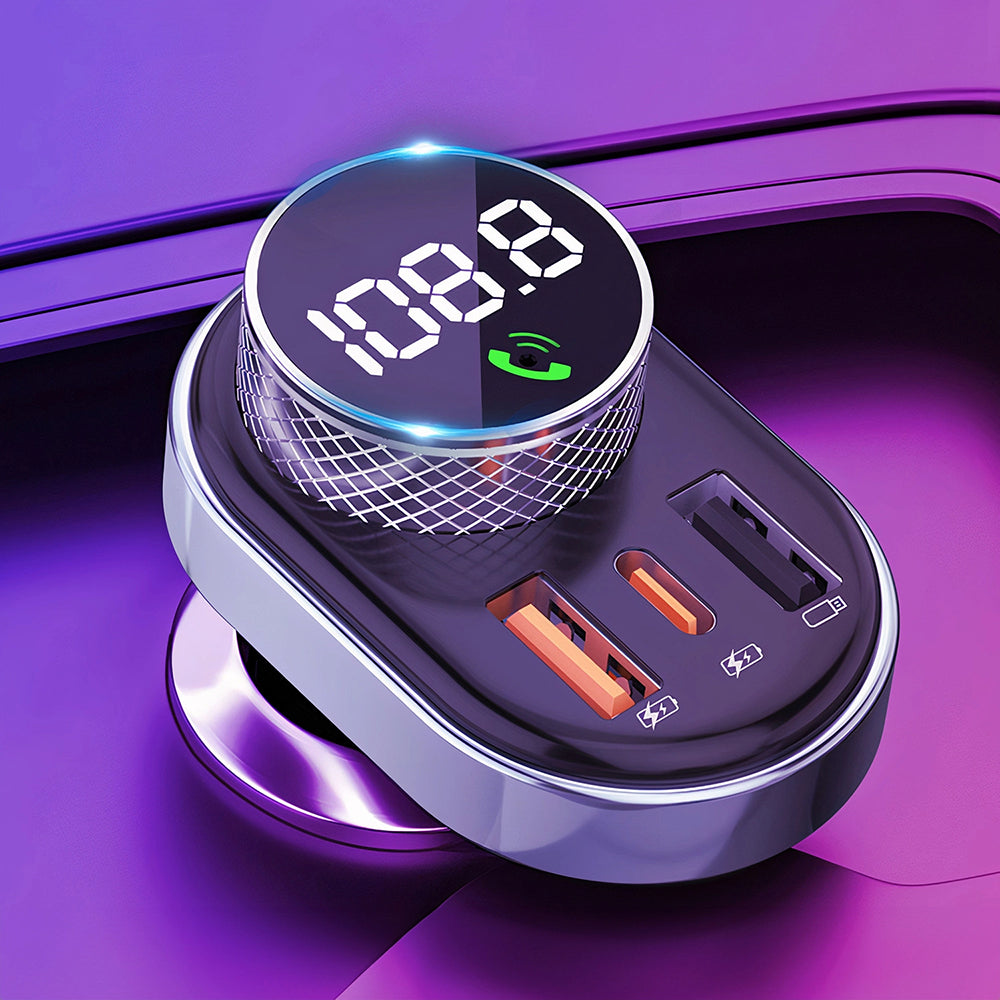 Modulador FM Bluetooth Proove, 2 x USB-A - 1 x USB-C - 1 x microSD FMSL30110001